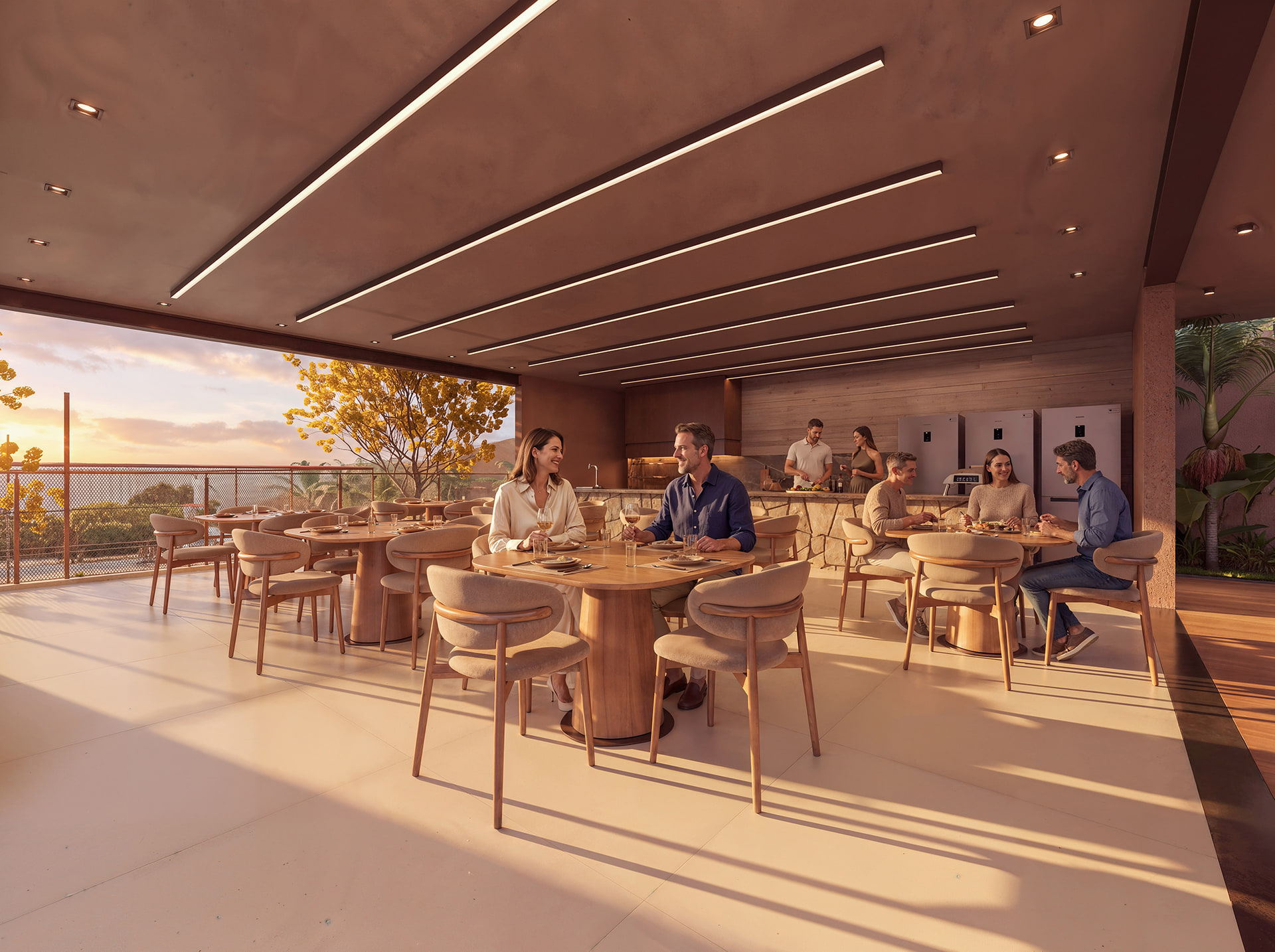 Espaço gourmet — Benviverde Tennis Residence